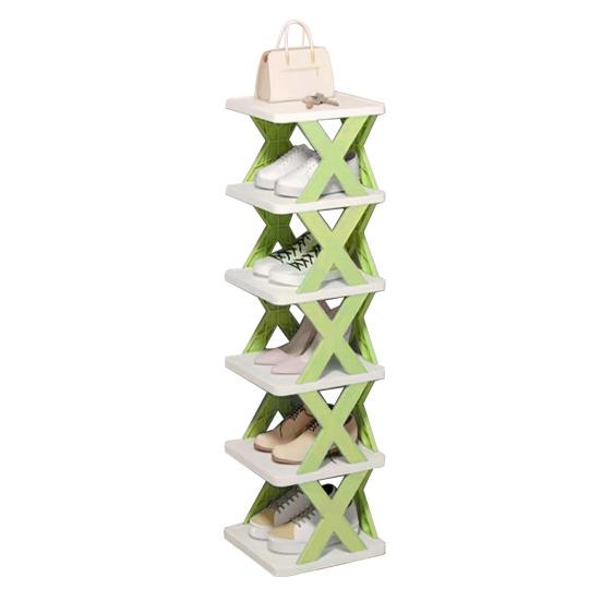 Shoes Rack Storage Organizer Multi-Layer Design Strong Load-bearing Excellent Stability Easy To Install Detachable Vertical Shoes Shelf
