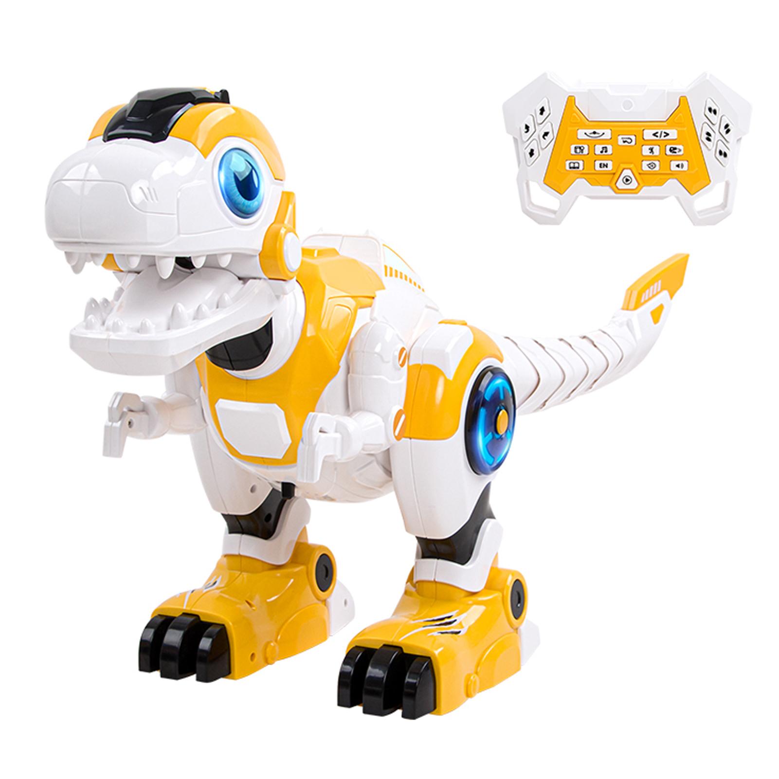 

Робот с дистанционным управлением, интеллектуальный шагающий, танцующий, поющий, программируемый робот со светом и звуком,