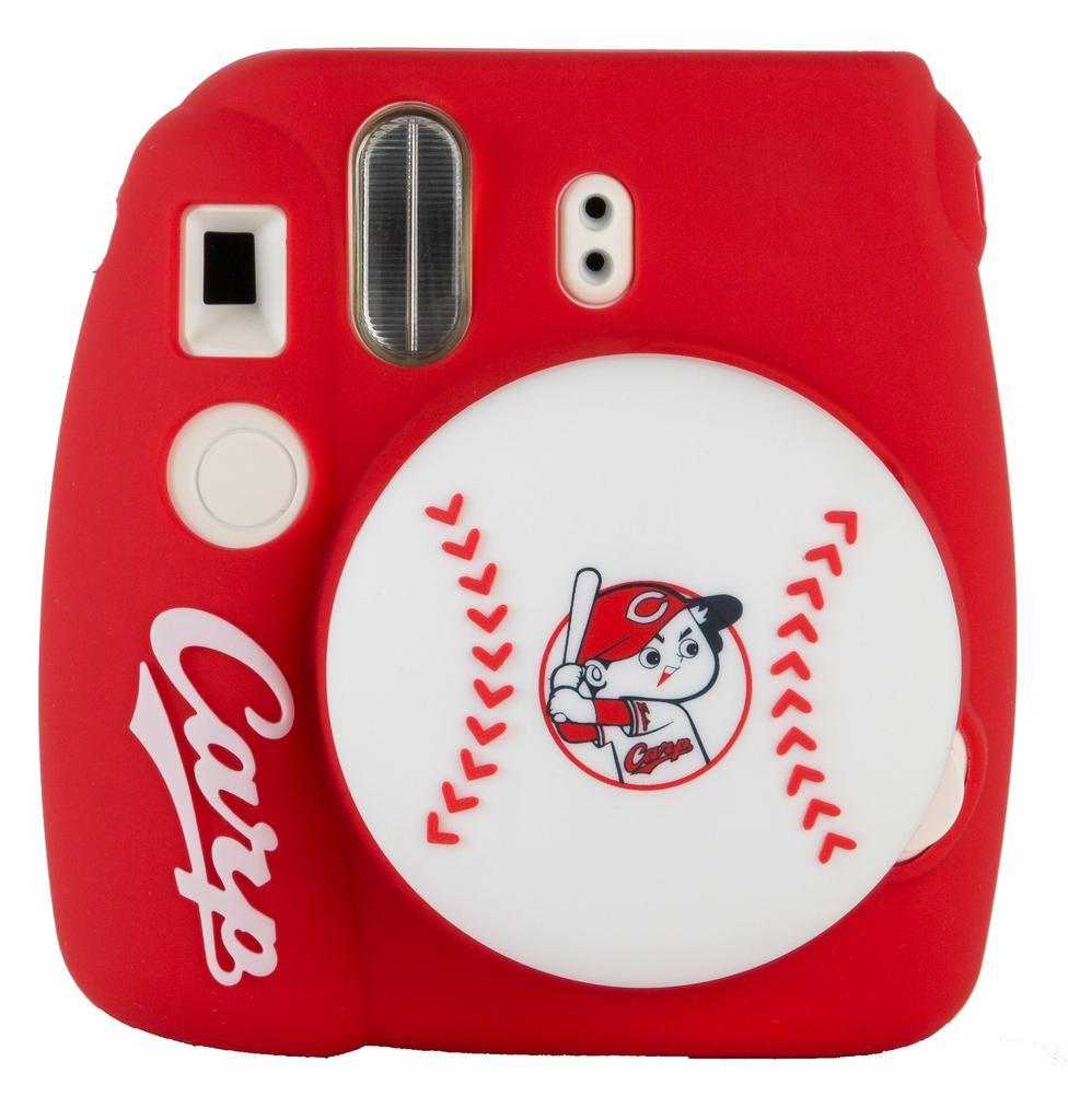 Fujifilm Instax Mini 8P Sofortbildkamera (Hiroshima Toyo Carp INS MINI 8P CARP)