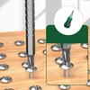Portable Magnetic Screwdriver Set with Adjustable 15 To 25cm Shaft Length Suitable for Tight Space and Outdoor Projects