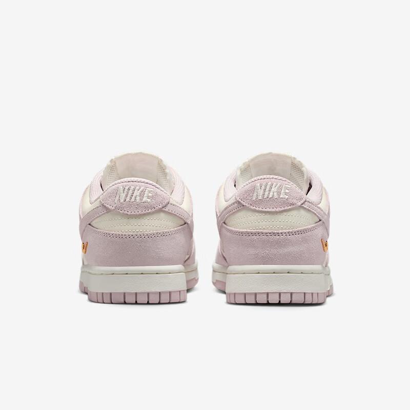 NIKE Women's Casual Skateboarding Shoes DUNK Sneakers IO4244-100 White Pink 37.5