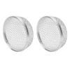 2Pcs RV Furnace Vent 2.8in Round Stainless Steel Flying Bug Cover Camper Heater Exhaust Vent Mesh Sc