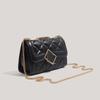 A Niche Design Fashionable Commuter Women's Bag with Chain Diamond-shaped Single-shoulder Crossbody Small Square Bag