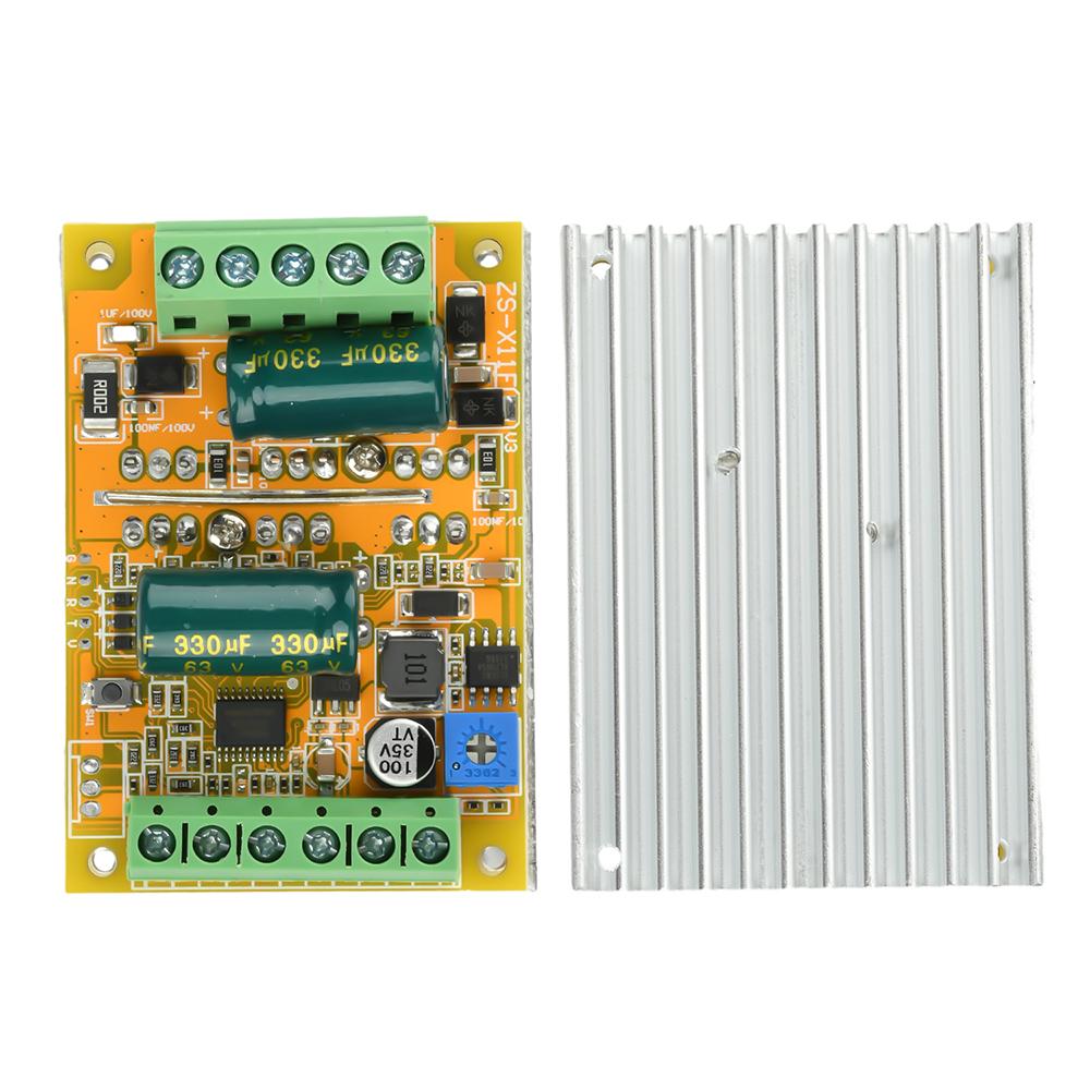 

C5-50V 300W/380W BLDC Three-Phase Brushless DC Motor Drive Board with Hall-Free Drive and PWM Signal Input