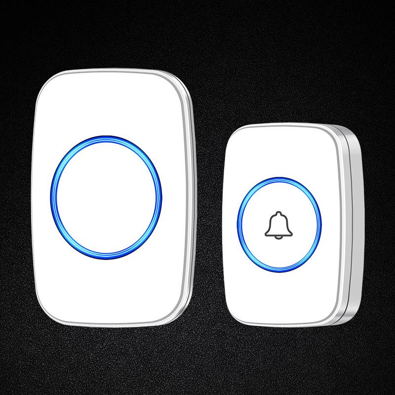 Wireless Smart Doorbell with Remote Control - Long Range, No Logo