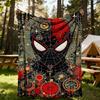 1pc Spider-Man Outdoor Blanket Lightweight Flannel, Soft & Warm, All-Season Use for Sofa, Outdoor, Camping, Living Room, Office077