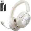 OXS Storm A2 Wireless Gaming Headset Active Noise Cancelling Bluetooth 5.4 Dual EQ Mode White
