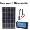 Battery Voltage 18V Framed Solar Panel Waterproof Controller