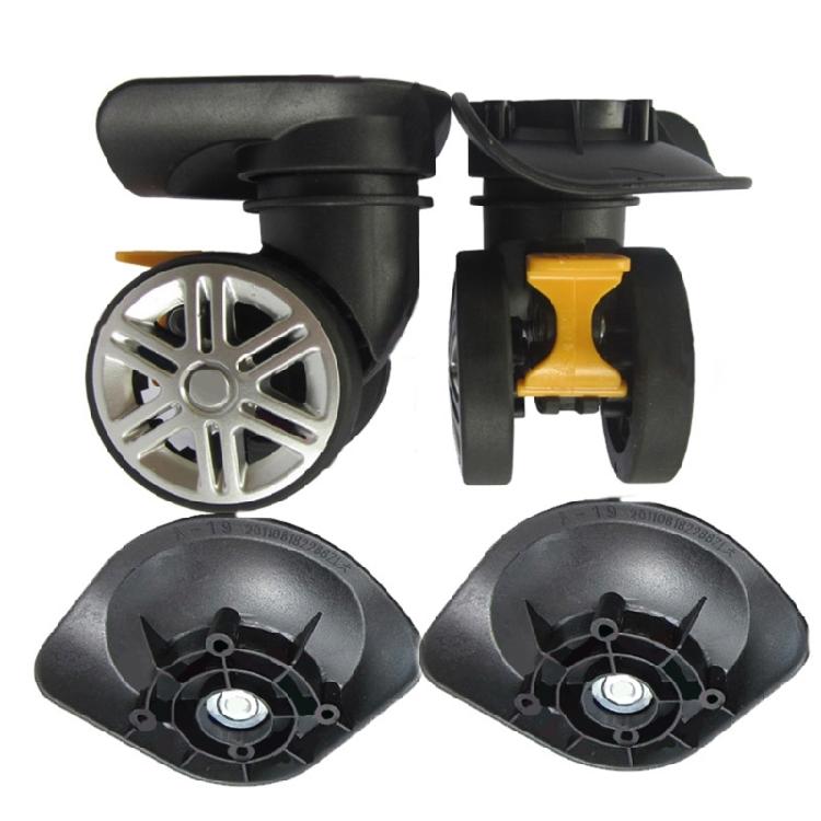 1 Pair A19 DIY Replacement Wheels Repair Accessories for Trolley Suitcase Wheels