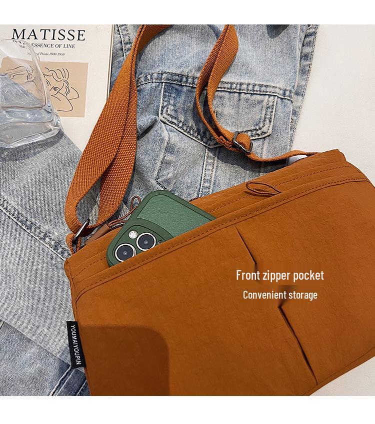 Women's 2025 Sporty Minimalist Crossbody Bag: Lightweight, Large Capacity, Versatile Shoulder Bag for Commute or Casual Use