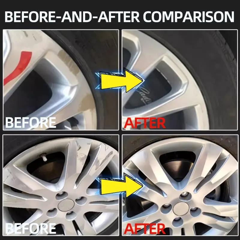 Universelles Radnaben-Reparaturset, Kratzerentfernung an Alufelgen, Oxidationspaste und Rostschutzmittel, Nabenwartung