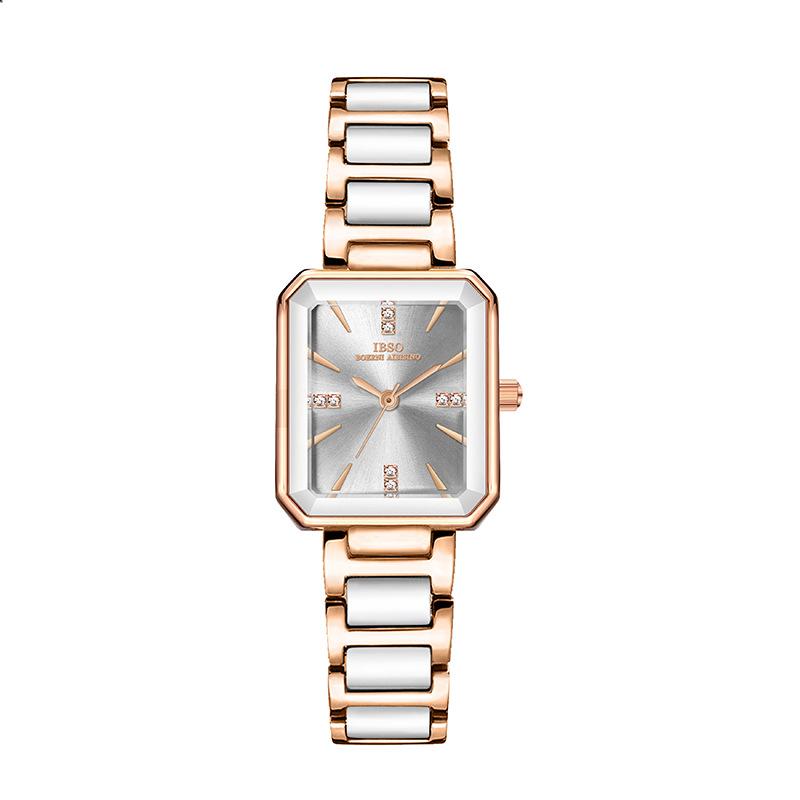 Small Square Watch Women S Watch Fashion Light Luxury Watch Niche Trend Diamond