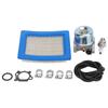 Carburetor with Spark Plug Air Filter Kit Replacement for Toro Lawn Mower 16400 16401 20010 20020