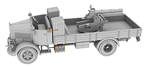 IBG 1/72 Italian Army Lancia 3Ro Heavy Truck Self-Propelled Artillery 100mm Howitzer da100/17 Plastic Model Kit PB72098
