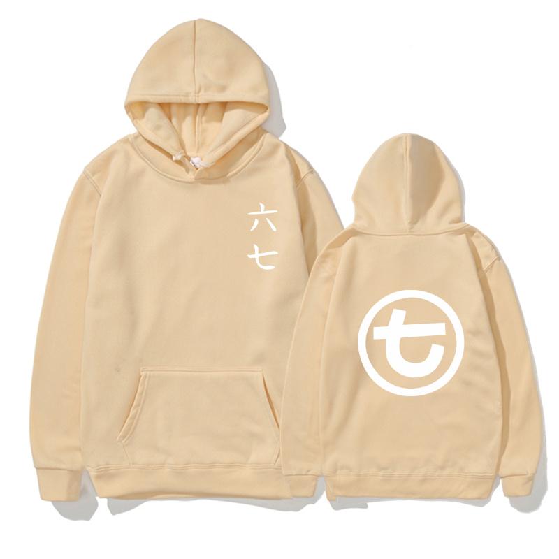 Japán Anime Pulóver Scissor Seven Szimbólumok Killer Seven Kapucnis Pulóver Streetwear Kapucnis Pulóverek Alkalmi Kapucnis Pulóverek Férfi Ruházat