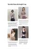 Nude Feeling Yoga Set: Color Block Anti-Exposure Two-Piece Sports Shorts