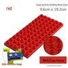 6x12 Double-Sided Large Particle Building Plate, Compatible with LEGO, Universal Road Assembly for Kids