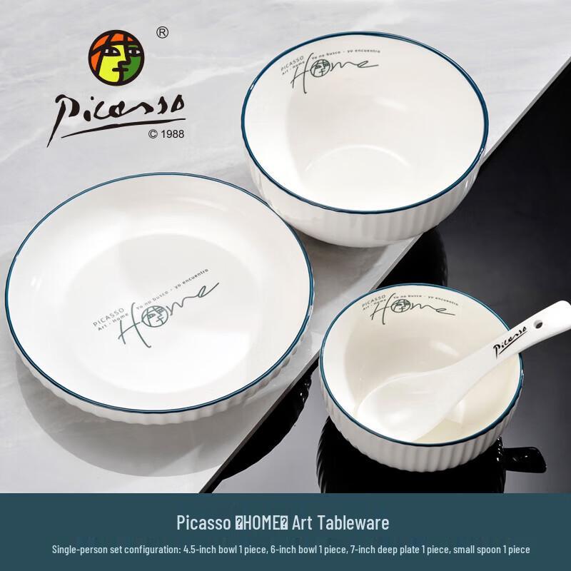 Picasso Nordic Ceramic Breakfast Set