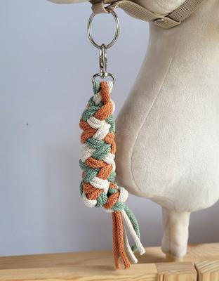 Rope Lead for Hobby Horse - Light Beige/pistachio/terracotta