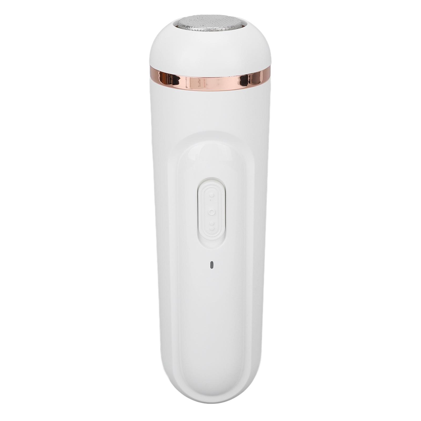 

Электрический USB-перезаряжаемый 2-скоростной бесшумный портативный станок для удаления мозолей с ног для удаления омертвевшей кожи белый