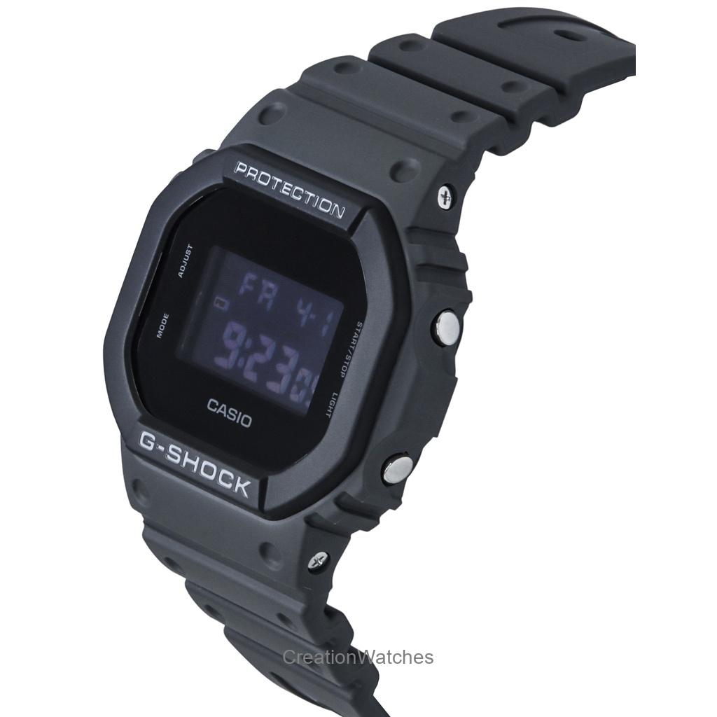 Casio Montre Homme G-Shock Digital Bracelet Résine Bio-Basée Quartz DW-5610UU-8 200M