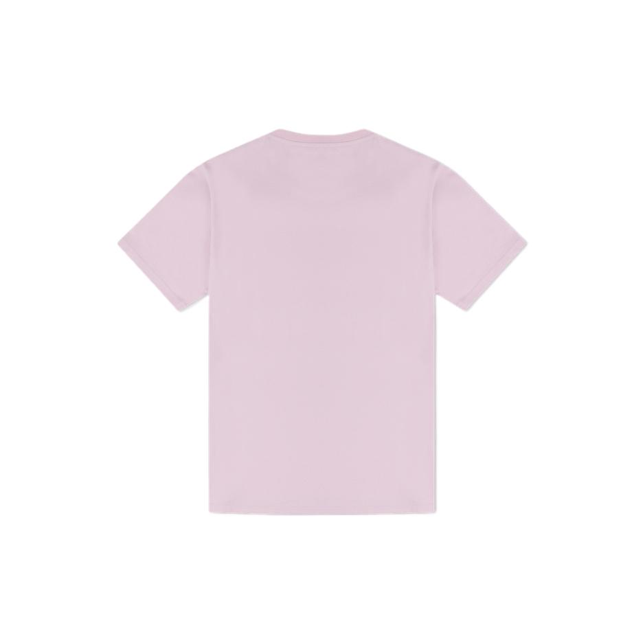 Converse T Shirts Men's Pink Crew Neck Straight Fit MCH688-AJK