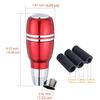 Arenbel Automatic Shift Knob Aluminum Alloy 10.46CM Red