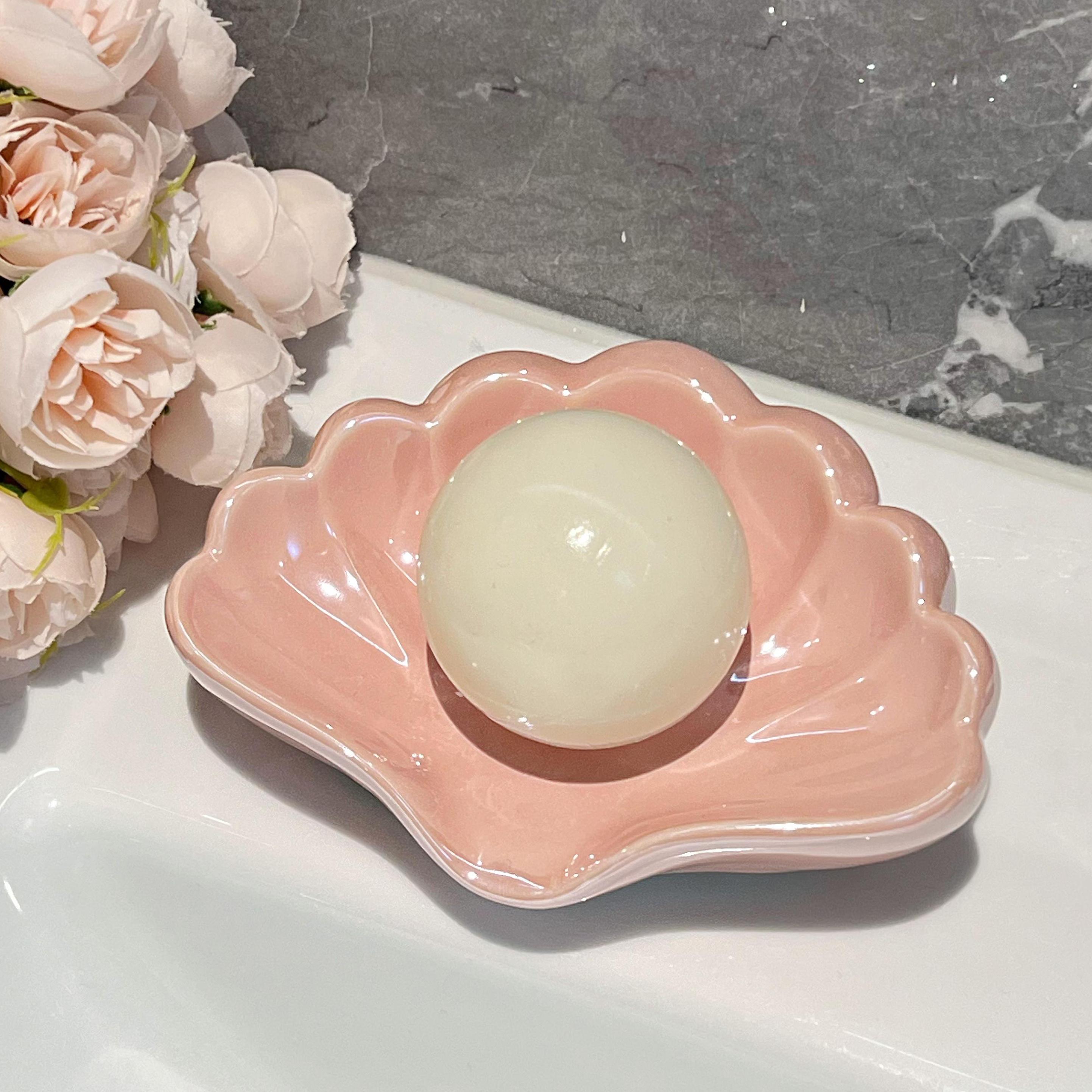 

1 шт. Ракушка Мыльница Мыльница Стойка для хранения Туалет Без отверстий Дренажная Мыльница Аксессуары для ванной комнаты Туалет Стойка для хранения украшений