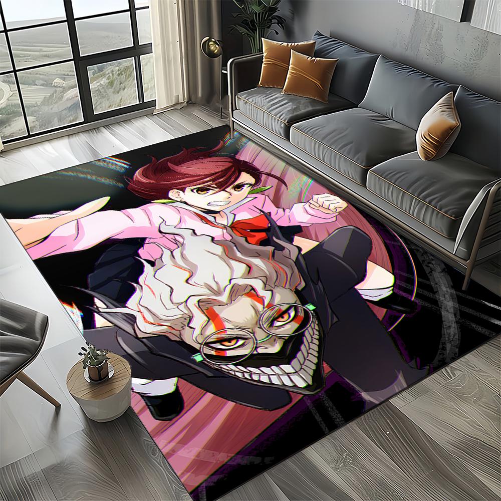DAN DA DAN Anime Cartoon Non-Slip Carpet Rug for Living Room Bedroom Sofa Kids Play Floor Mat HD Gift
