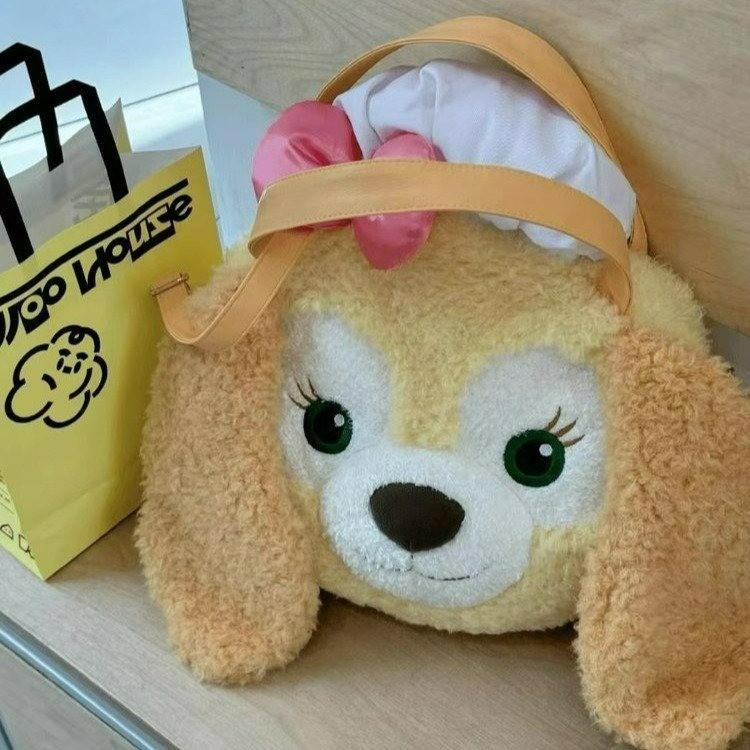 Cookie Ann Big Face Bag Cute Cartoon Plush Backpack Girl Travel School