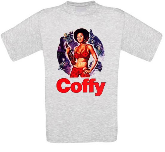 Coffy Pam Grier Blaxploitation Cult Movie T-Shirt All Sizes L