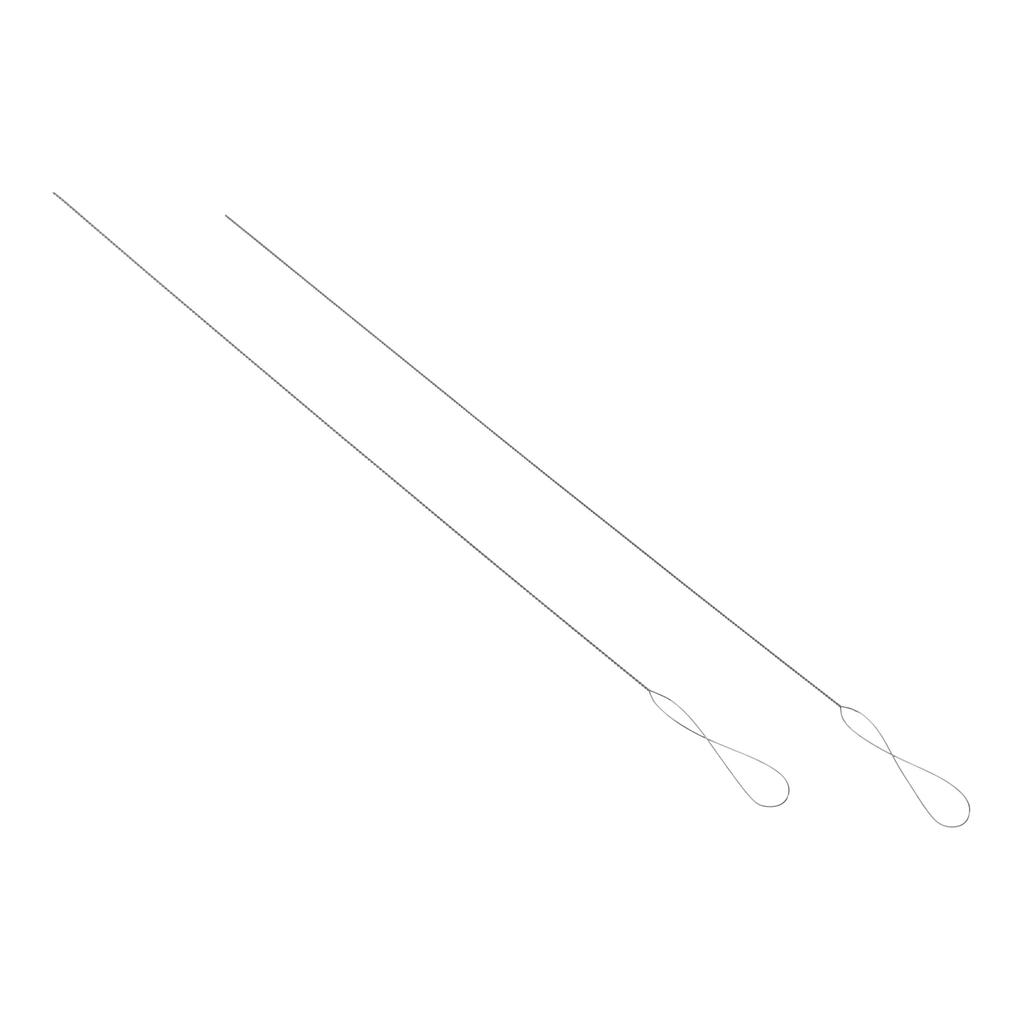 2Pcs 0.15-0.7mm Stainless Steel Big Eye Beading Needles Easy Thread String Cord Pins For Beads Pearls DIY Jewellry Making Tools