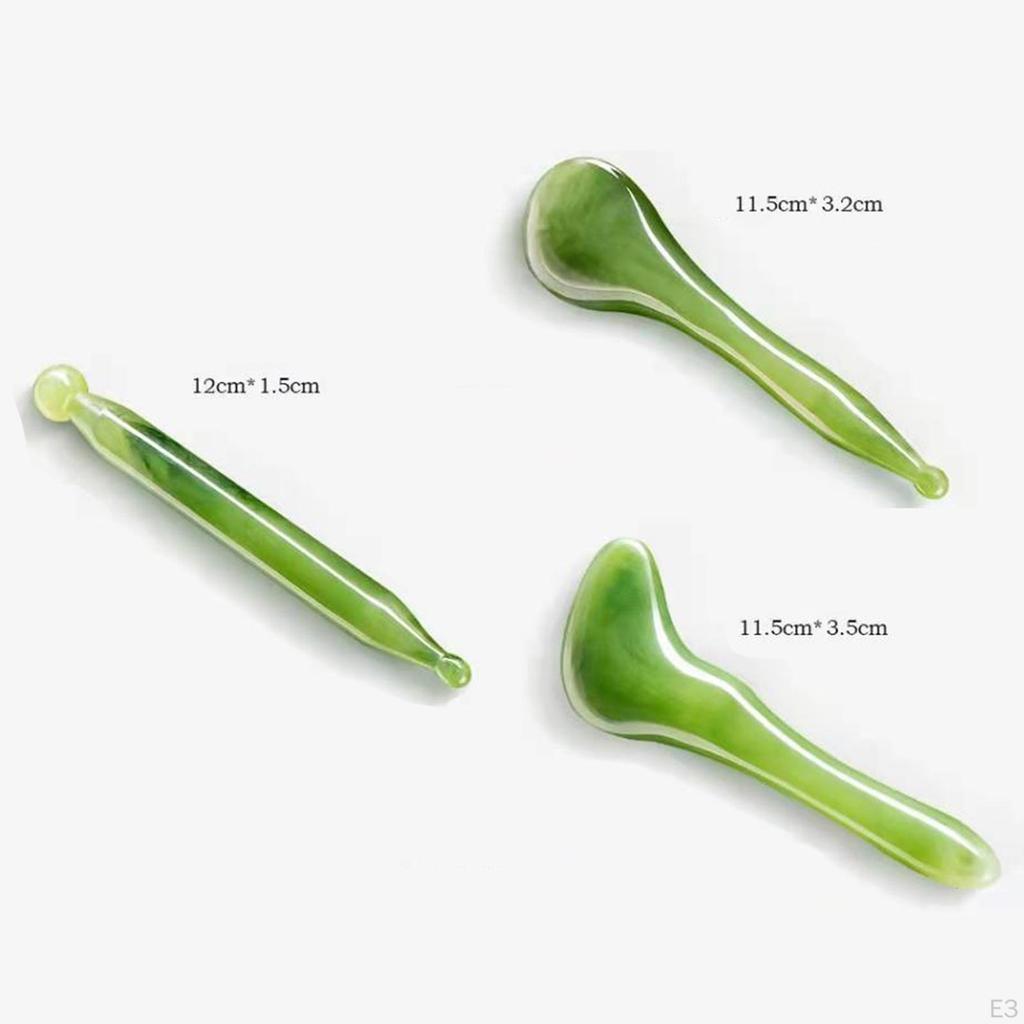 Scraping Tool Set Resin Scraper Small Shave Facial Skin Lifting Pulling Bar Massage Combs