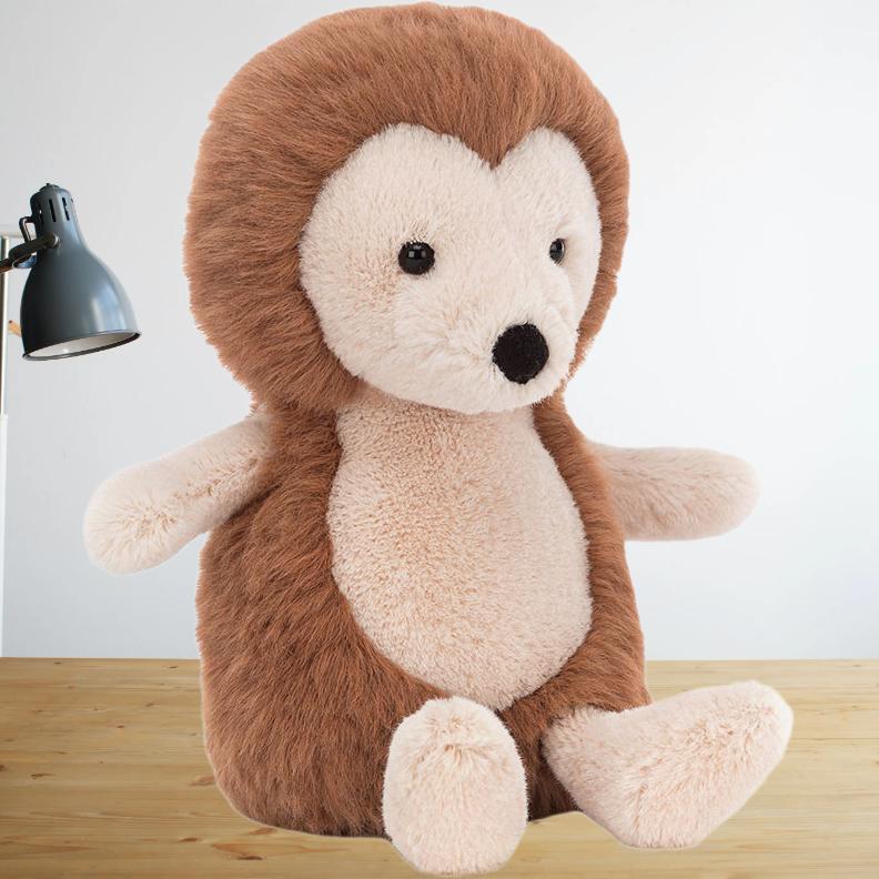 JELLYCAT Forest Animal Collection Willow Hedgehog Dolls Plush Doll 20cm Height In Sitting Posture