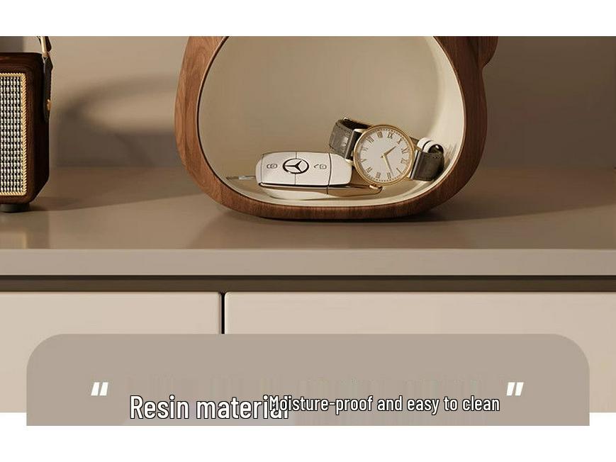 Totoro-Themed Minimalist Decorative Storage Ornament for Living Room or Office Key Storage