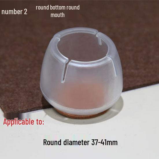 Anti-Slip Silicone Leg Covers: Durable, Thickened Protection for Dining Table and Chair Legs