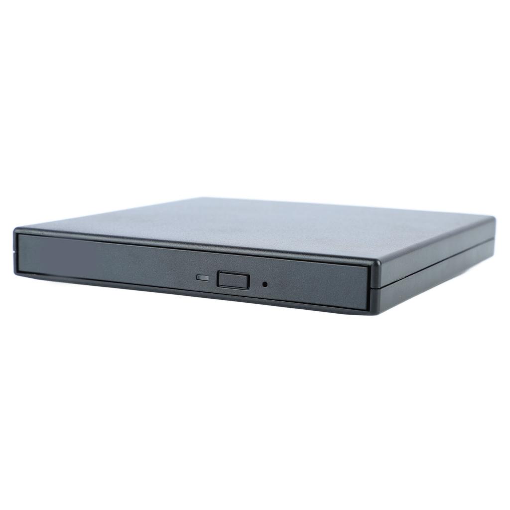 External DVD Drive USB 2.0 Plug and Play Low Noise Stable Durable DVD Drive for Laptop Desktop AIO