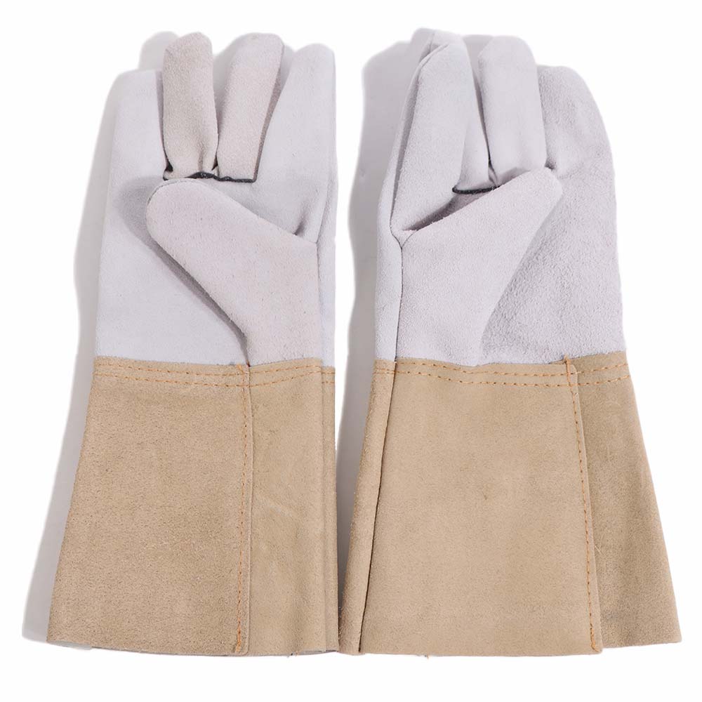 1 Pair Cut Resistant Welding Gloves Wear-Resistant Protective Gloves  Industrial Protection