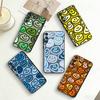 C-Cute Smile A-Art Handyhülle für Samsung Galaxy A73, A72, A71, A70, A53, A52, A51, Andere Weiche Schwarze Hülle