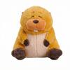 Hoppers Plush Doll New Anime Peripherals Beaver Transformation Stuffed Toy Soft Collectible Plushie For Kids Birthday Gift