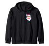 Paul Frank Christmas Julius Monkey Santa Claus Beard Hat Zip Hoodie &