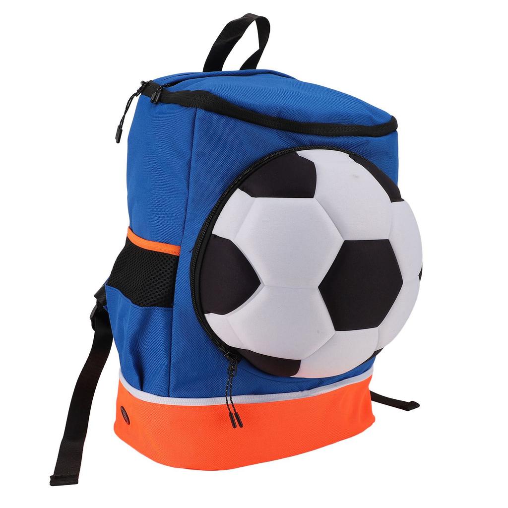 Football Backpack Training Equipment Bag Soccer Bag with Ball Compartment Shoe Compartment for