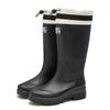 Korean Version Versatile Tall Rain Boots Women's Waterproof and Non-slip Water Boots Wear-resistant Outer Wear Rubber Shoes Kitchen Work Sleeve Women'