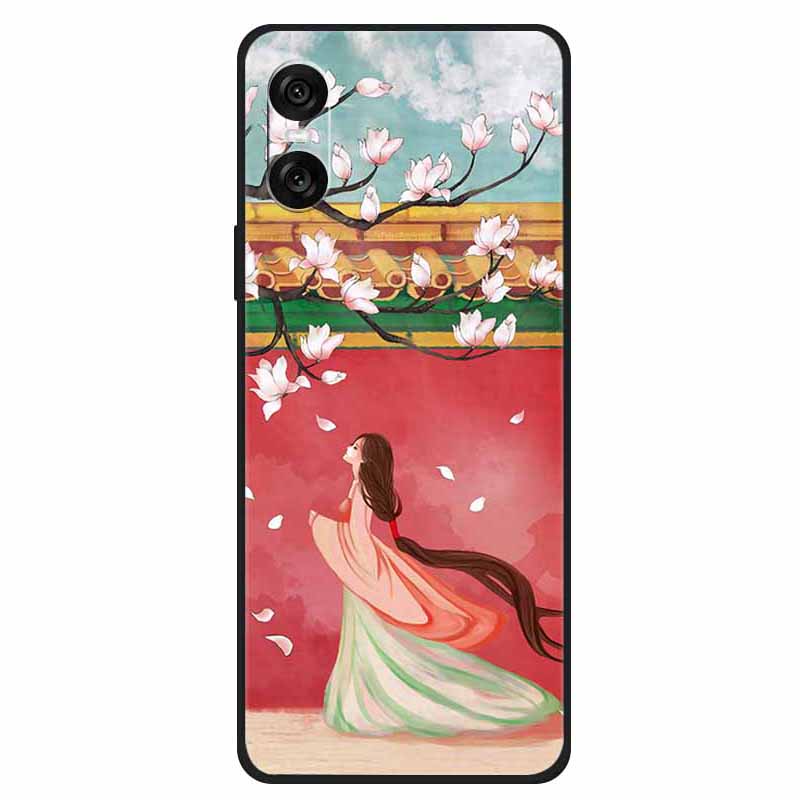 Etui na Sony Xperia 10 VI Unikalny Wzór Drukowany TPU Odporny na Upadki Pokrowiec na Telefon