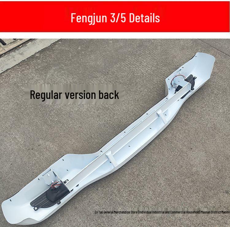 Fengjun 5 & 3 European Version Full Iron Rear Bumper for Great Wall Pickup