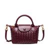 Woven Handbag Women's Fashion Small Square Bag High-end Shoulder Messenger Bag Trendy Versatile Dumpling Bag