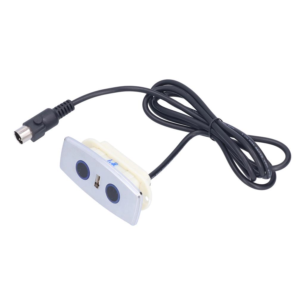 Electric Sofa Controller Zinc Alloy USB Port Power Recliner Hand Control for Lift Chairs
