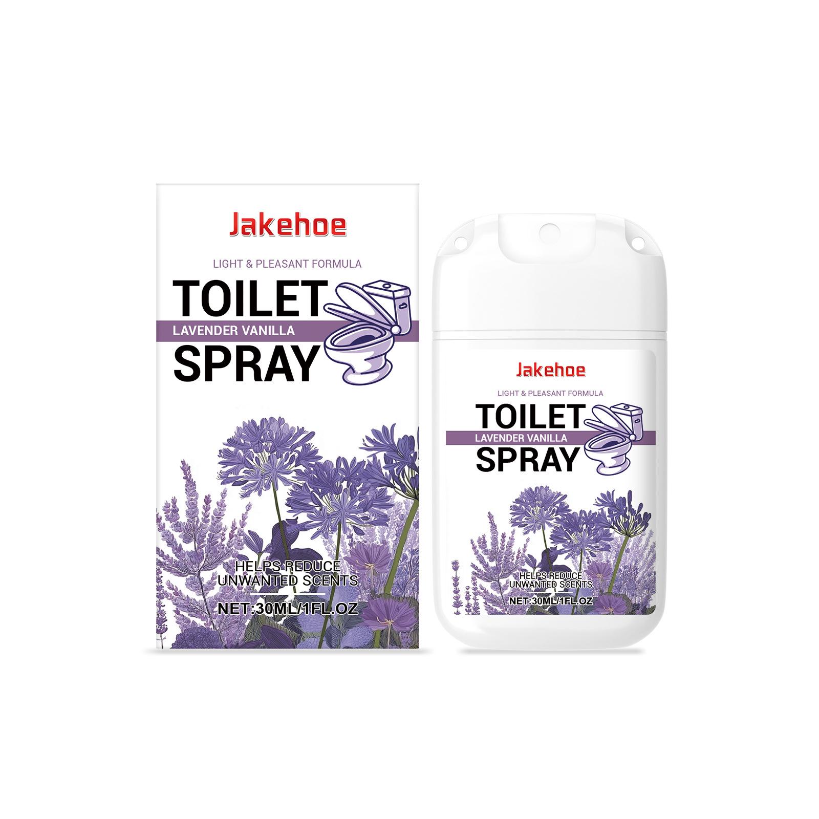 JAKEHOE Toilet Deodorant Spray: Long-Lasting Multi-Purpose Odor Freshener
