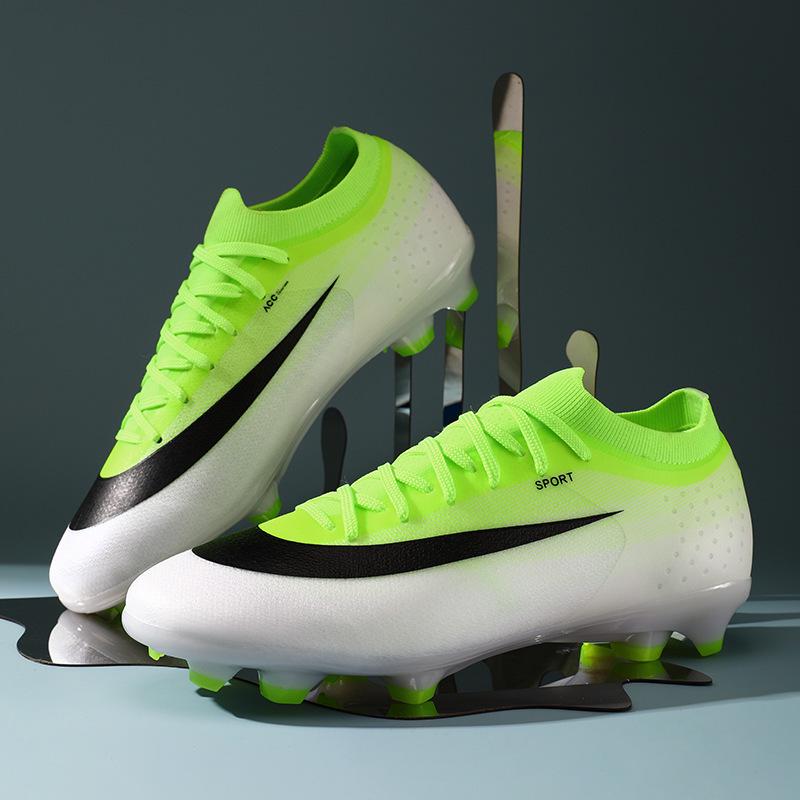 Unisex Long-Spike Soccer Shoes for Turf - Youth & Adult