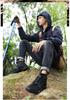 Cross-border Flyknit Unisex Hiking Shoes - Mid/High-top, Large Size, Creek Wading, Summer Outdoor Shoes